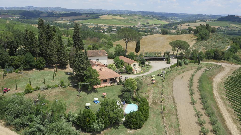 Agriturismo Podere Poggio Ai Cieli San Gimignano Luaran gambar