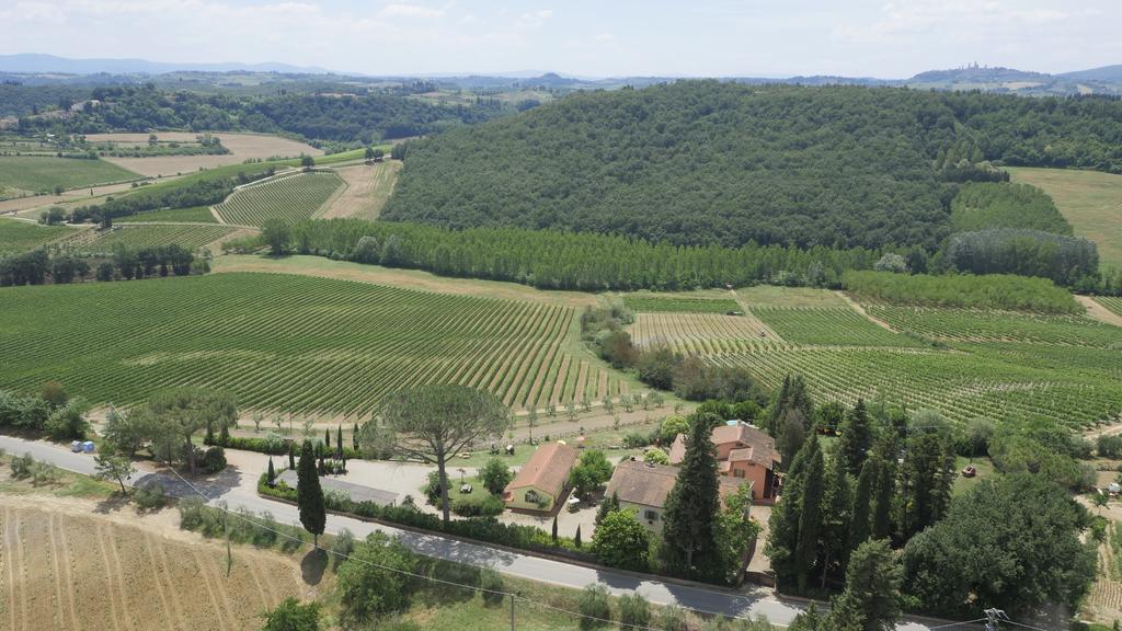Agriturismo Podere Poggio Ai Cieli San Gimignano Luaran gambar