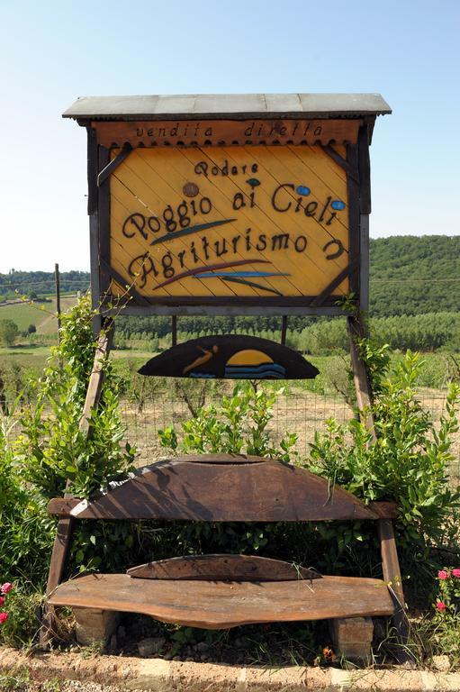 Agriturismo Podere Poggio Ai Cieli San Gimignano Luaran gambar